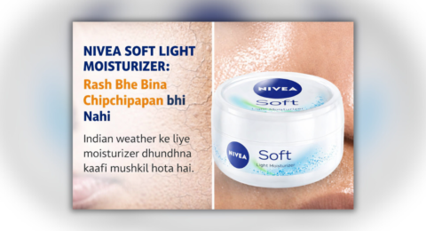 Nivea Soft Light Moisturizer – Vitamin E aur Jojoba Oil ke saath lightweight daily use cream