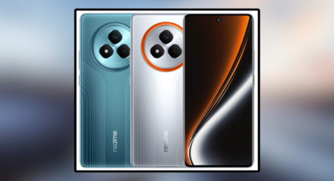realme NARZO 80 Pro 5G Smartphone back view with triple camera setup