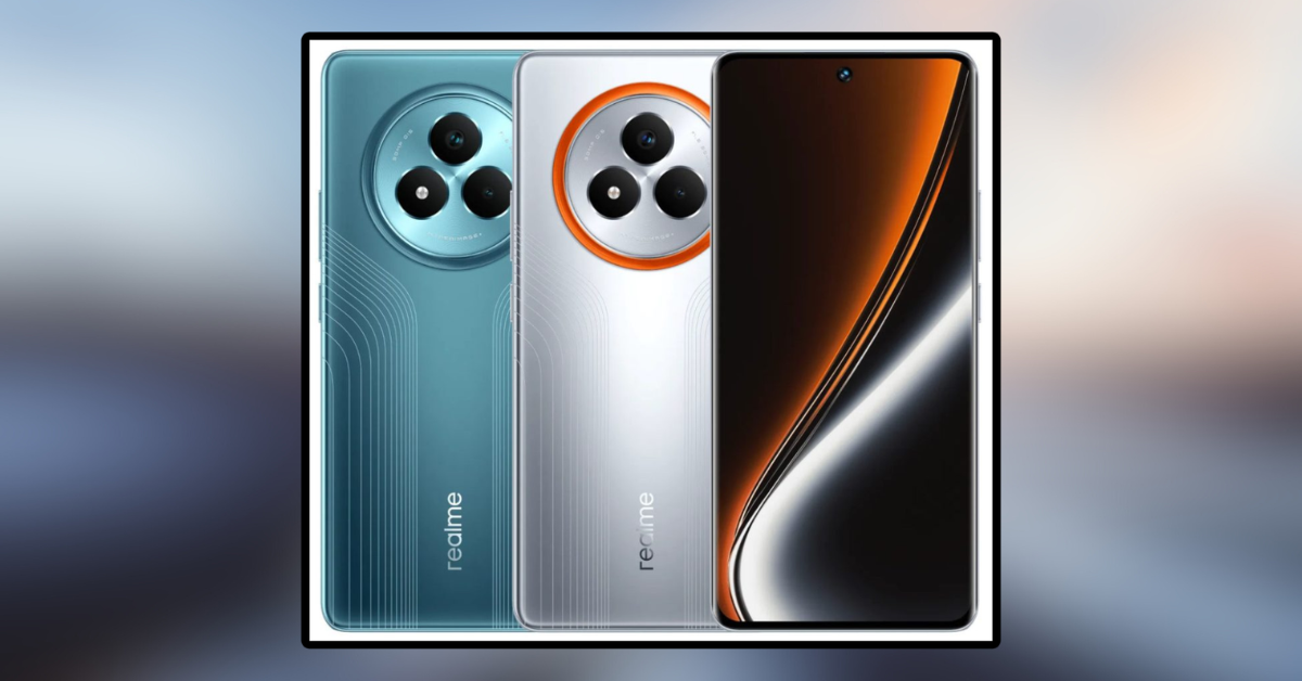 realme NARZO 80 Pro 5G Smartphone back view with triple camera setup