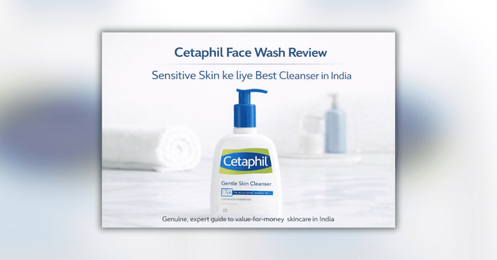 Cetaphil Face Wash for sensitive and dry skin in India