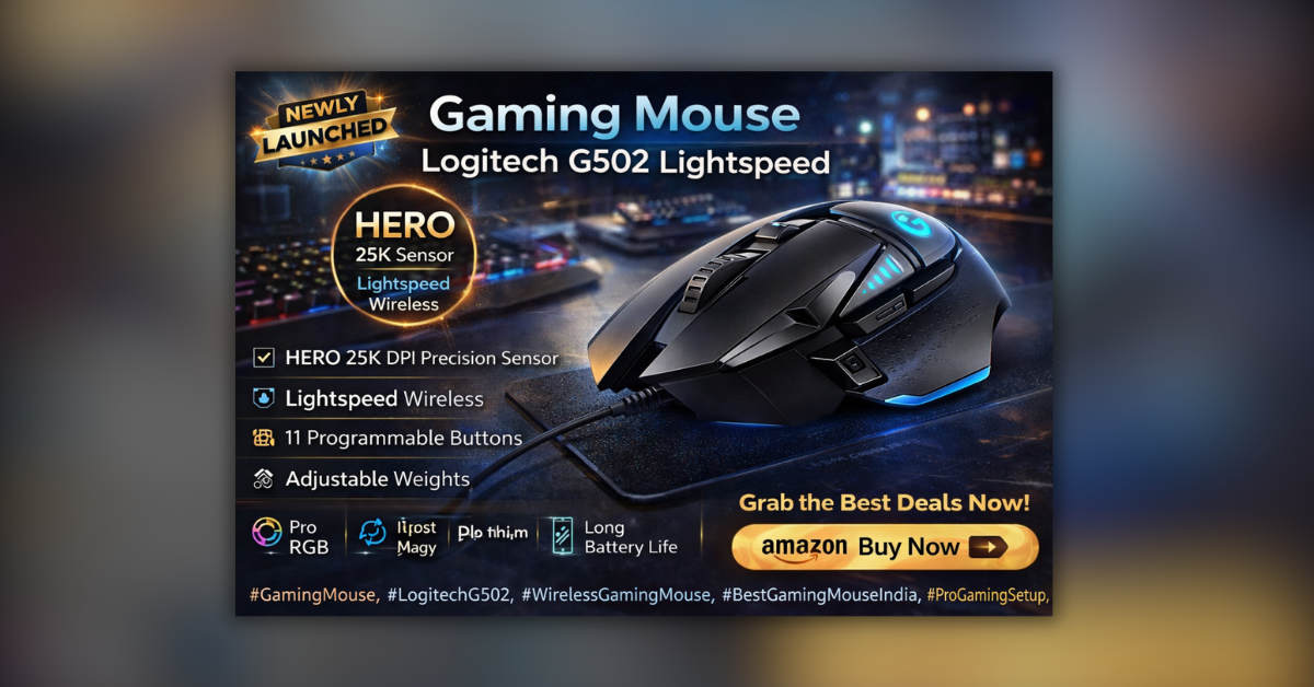 Best RGB Gaming Mouse for PC with High DPI Sensor
