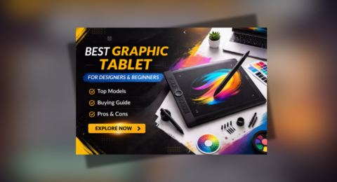 Best Graphic Tablet for Designers and Beginners with Pen