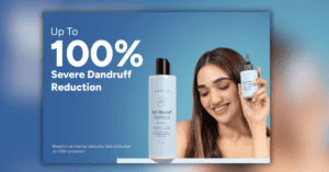 Arata Anti Dandruff Shampoo bottle for dandruff control and scalp care