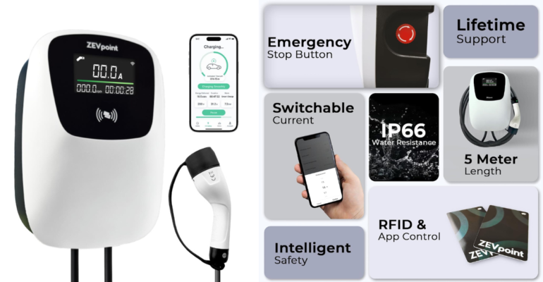 7.5kW Smart EV Charger