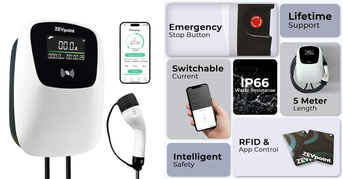 7.5kW Smart EV Charger