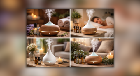 Aroma Diffuser essential oil के साथ घर में शांति और ताजगी के लिए