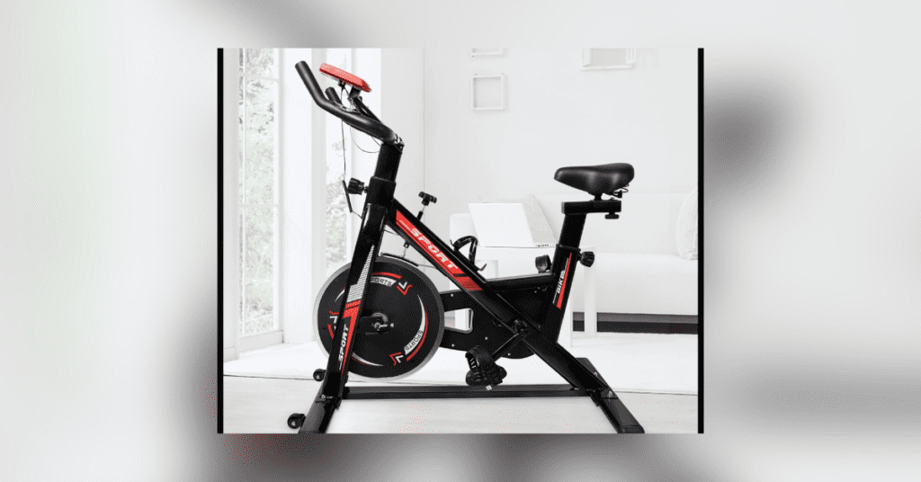 Home exercise cycle for cardio workout