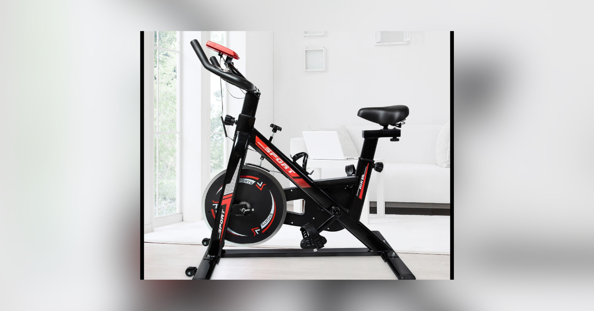 Home exercise cycle for cardio workout