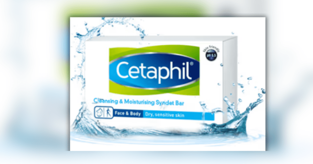 Cetaphil Soap gentle cleansing bar for sensitive and dry skin