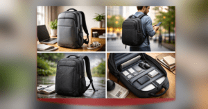 Laptop Backpack लैपटॉप और एक्सेसरीज को सुरक्षित रखने के लिए padded ऑफिस बैग
