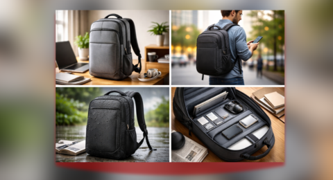 Laptop Backpack लैपटॉप और एक्सेसरीज को सुरक्षित रखने के लिए padded ऑफिस बैग