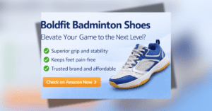 Boldfit बैडमिंटन शूज़ पुरुषों के लिए, मजबूत ग्रिप और आरामदायक फिट के साथ