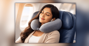 Neck Pillow for Travel Comfort and Neck Support