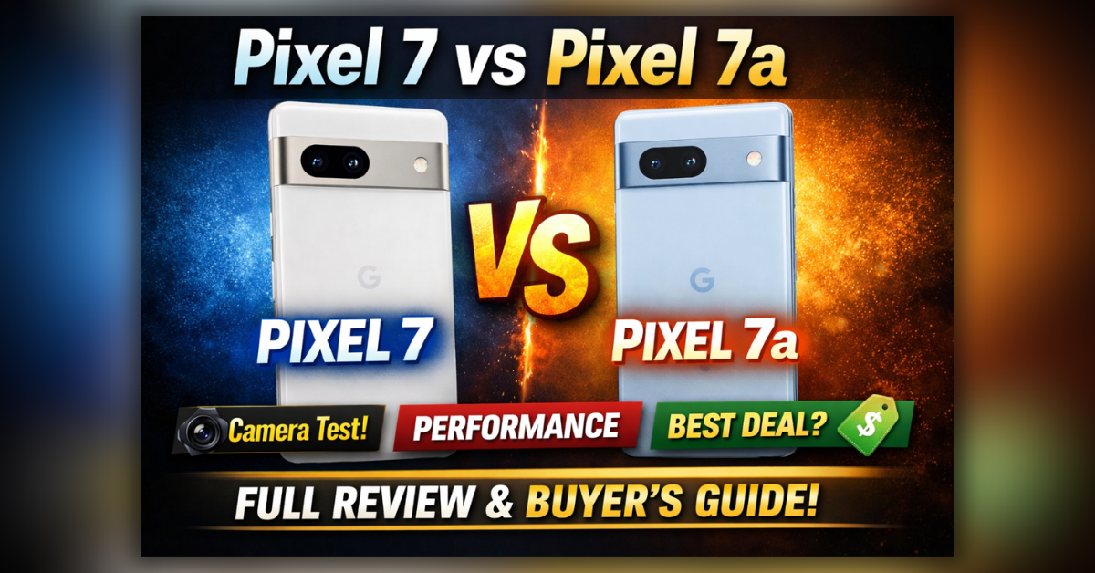 Pixel 7 vs 7a