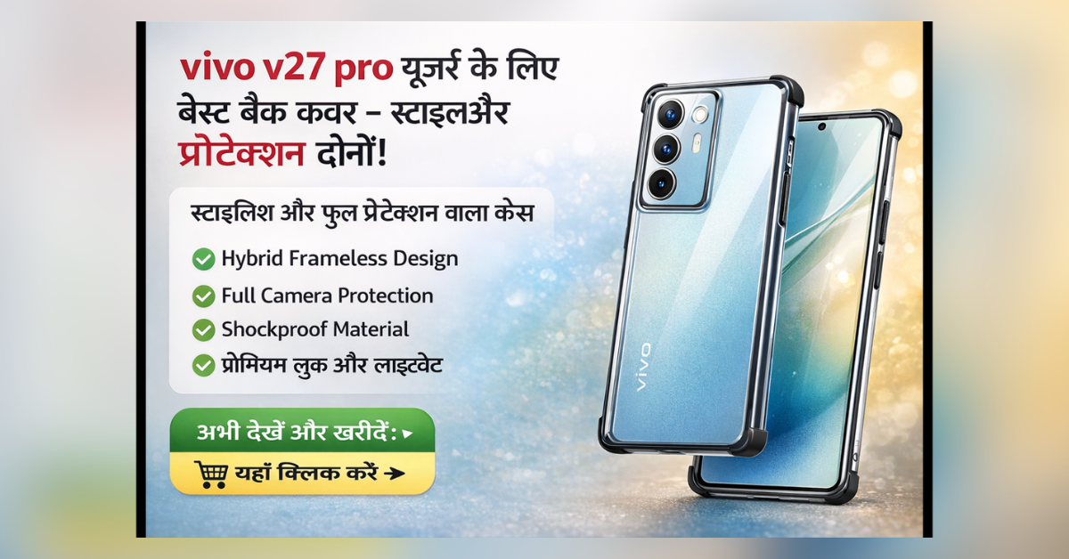 vivo v27 pro back cover hybrid frameless full camera protection case