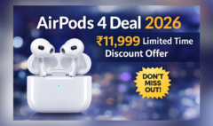 AirPods 4 wireless earbuds discount deal 2026