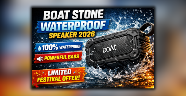 Boat Stone Waterproof Speaker