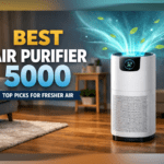 Best Air Purifier 5000 for home use with HEPA filter and modern design