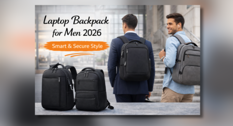 Laptop backpack for men 2026 stylish office travel design