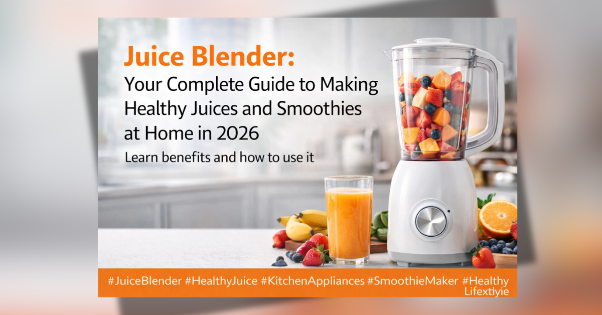 Juice Blender for Making Fresh Juice and Smoothies