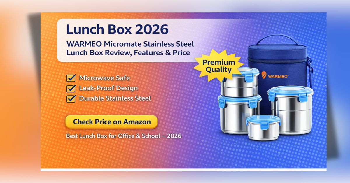 lunch box 2026 WARMEO Micromate stainless steel lunch box