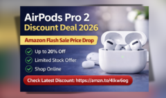 AirPods Pro 2 Discount Deal 2026 Amazon Flash Sale