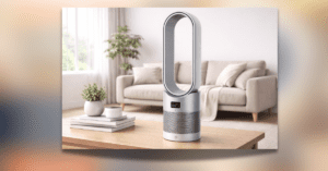 Bladeless fan for home safe cooling modern design