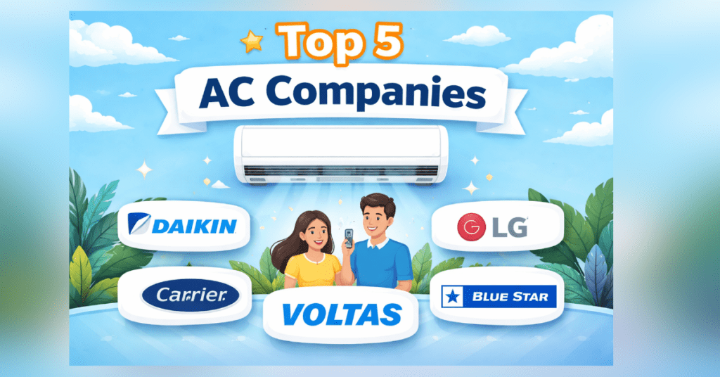 Top 5 AC Company in India 2025 Best Air Conditioner Brands