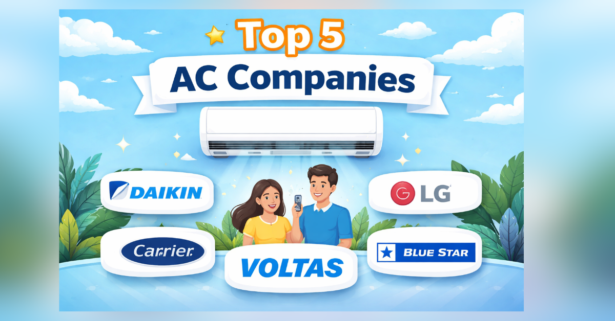 Top 5 AC Company in India 2025 Best Air Conditioner Brands