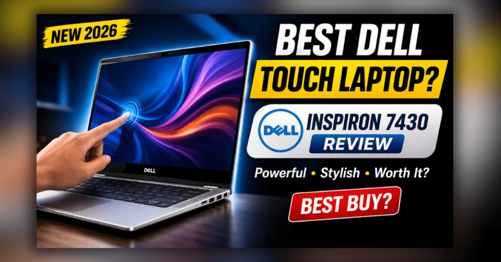 Dell Screen Touch Laptop