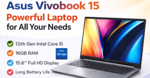 Asus Vivobook 15 लैपटॉप i5 13th Gen और 16GB RAM के साथ