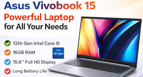 Asus Vivobook 15 लैपटॉप i5 13th Gen और 16GB RAM के साथ