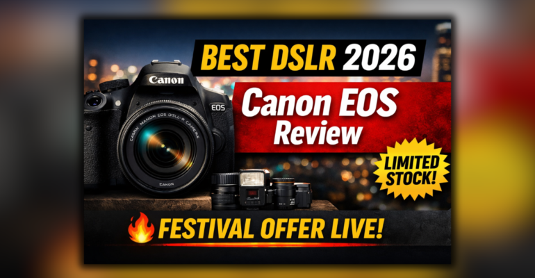 Canon EOS DSLR Camera
