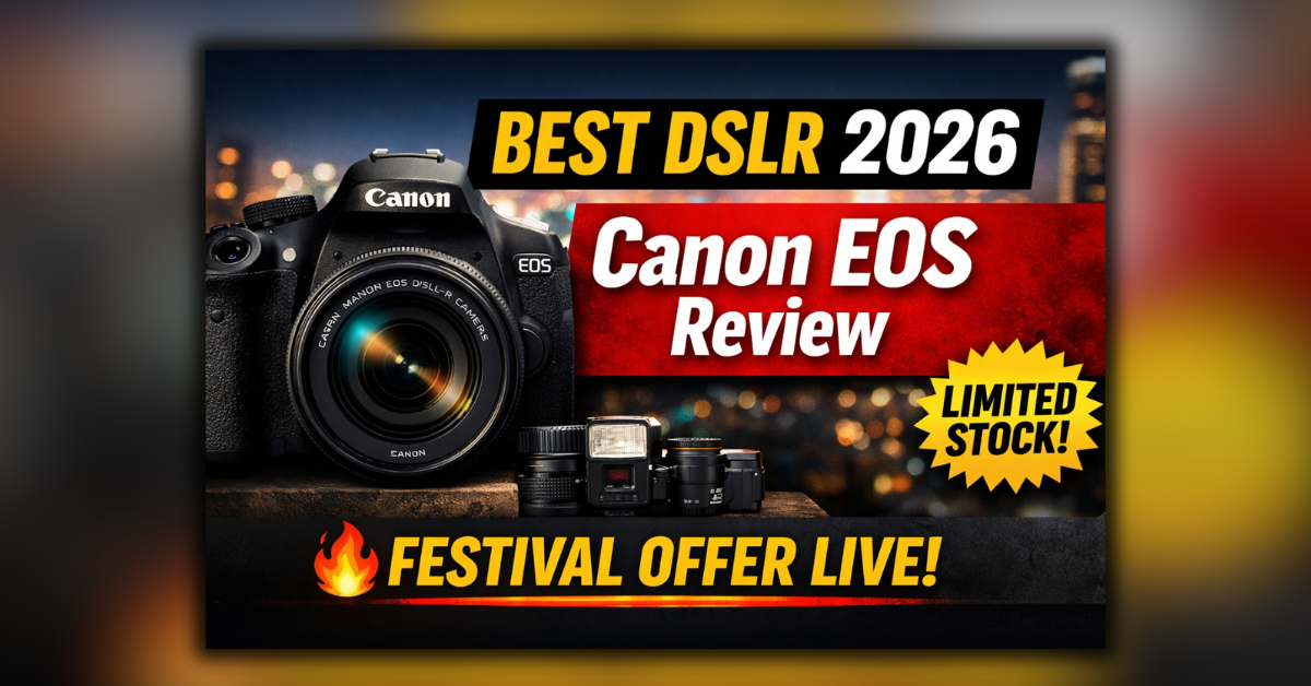 Canon EOS DSLR Camera