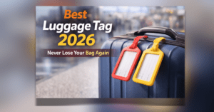 Best Luggage Tag 2026 colorful suitcase identification tag for travel bags