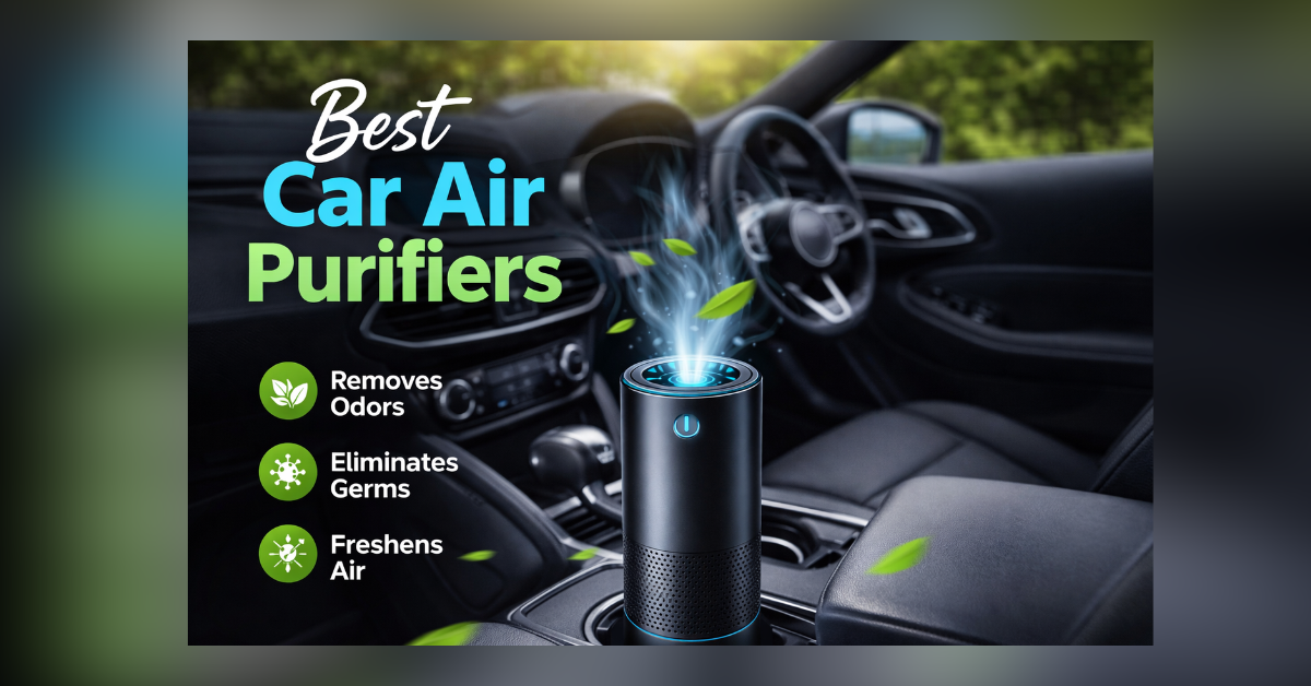 Best car air purifier removes dust, smoke and bad smell inside car