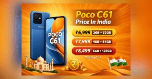 Poco C61 Price In India 2026 budget smartphone with features and variants
