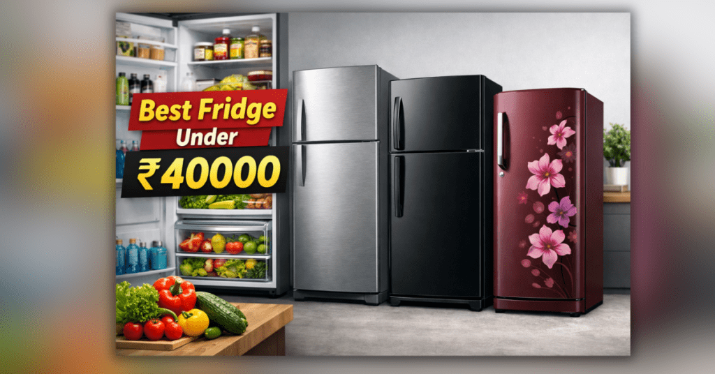 Best Fridge Under 40000 in India double door and single door refrigerators