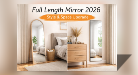 Full length mirror 2026 modern bedroom decor design