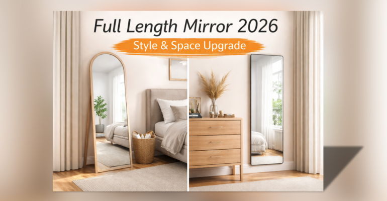 Full length mirror 2026 modern bedroom decor design