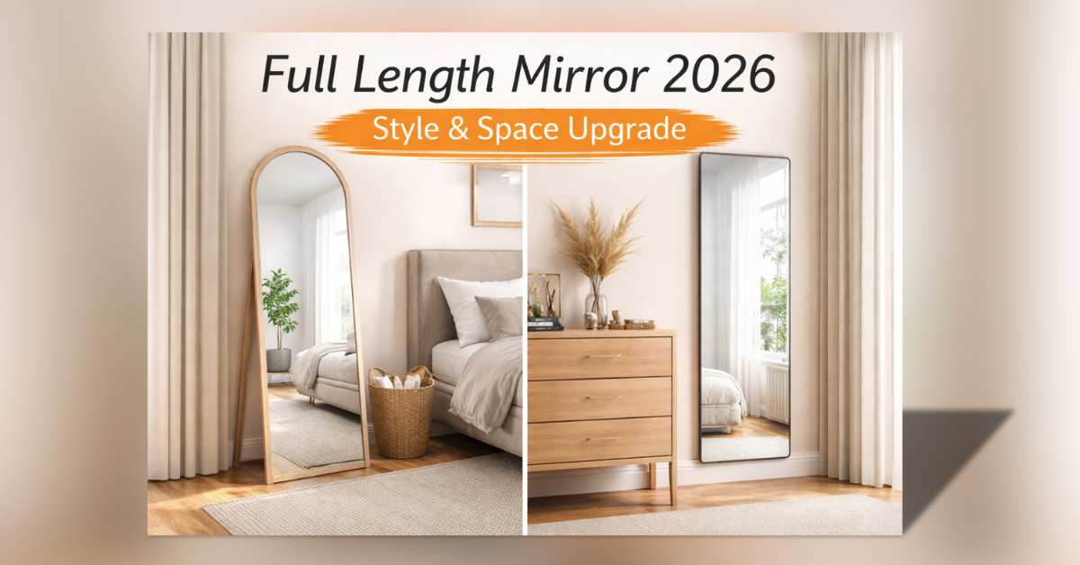 Full length mirror 2026 modern bedroom decor design