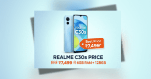 realme c30s price in india budget smartphone 6GB RAM 128GB storage