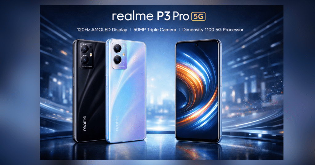 Realme P3 Pro 5G स्मार्टफोन की HD इमेज