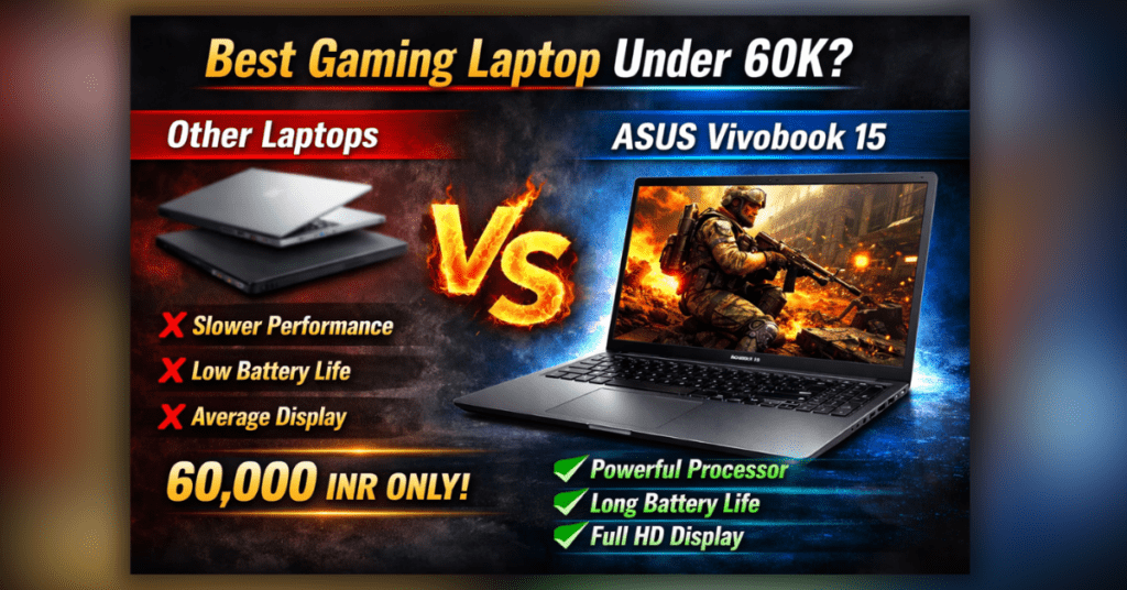 Gaming Laptop Under 60k