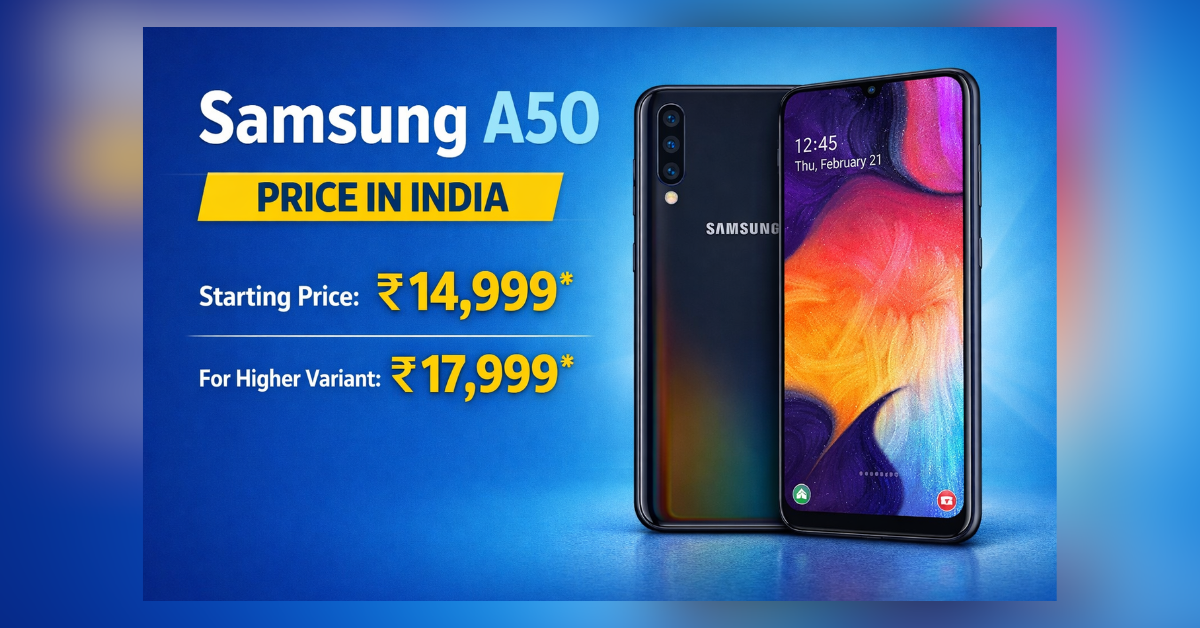Samsung A50 Price in India 2026