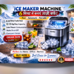 Ice maker machine जो 6 मिनट में बर्फ बनाती है, AGARO portable ice maker