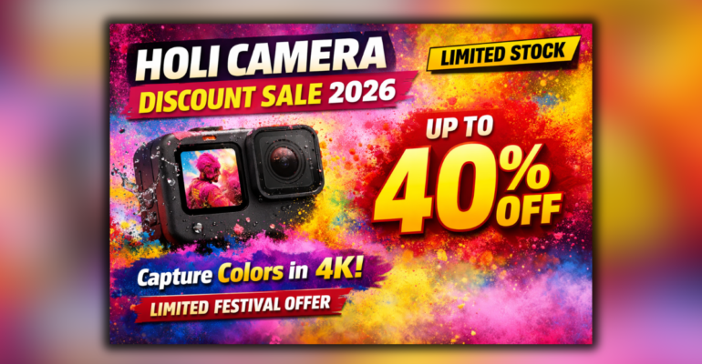 Holi Camera Discount Sale