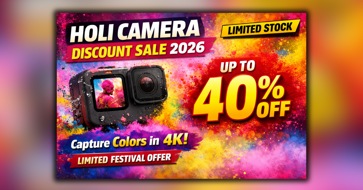 Holi Camera Discount Sale