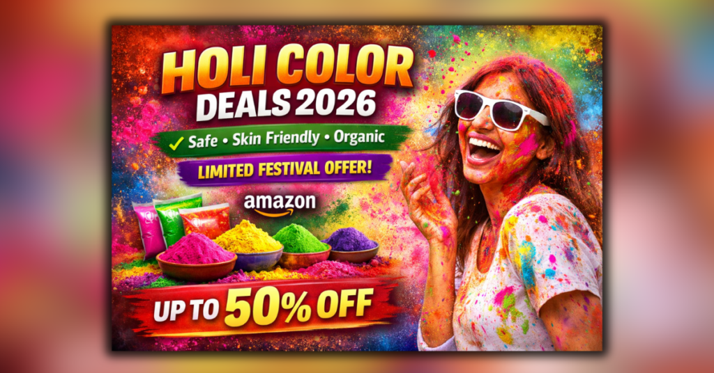 Amazon Holi Color Deals