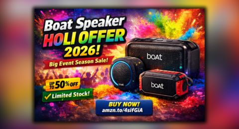 Boat Speaker Holi Offer